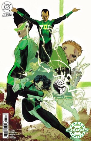 [Green Lantern Corps (series 4) 5 (Cover D - Montos Incentive)]