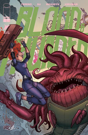 [Blood & Thunder #1 (2nd printing, Cover B - E.J. Su & Msassyk)]