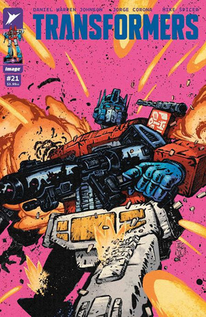 [Transformers (series 4) #21 (Cover B - Jorge Corona & Mike Spicer)]