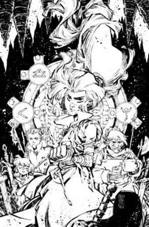 [Last Witch - Blood and Betrayal #1 (Cover C - Jorge Corona B&W Full Art Incentive)]