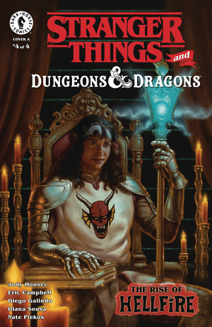 [Stranger Things and Dungeons & Dragons: Rise of Hellfire #4 (Cover A - Myles Wohl)]