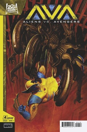 [Aliens vs. Avengers No. 4 (Cover J - E.M. Gist Incentive)]