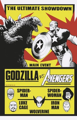 [Godzilla vs. Avengers No. 1 (Cover D - Lee Garbett Versus Variant)]