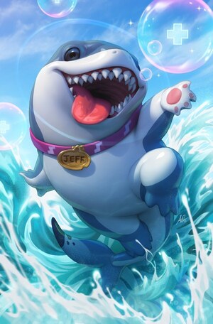 [Jeff the Land Shark No. 1 (Cover K - Artgerm Full Art Marvel Rivals Incentive)]