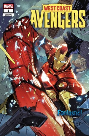 [West Coast Avengers (series 4) No. 8 (Cover B - Federico Vicentini Fantastic Variant)]