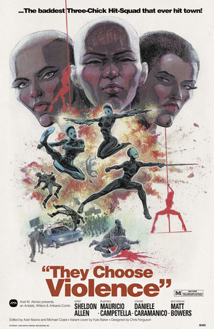 [They Choose Violence #1 (Cover B - Kyle Baker)]