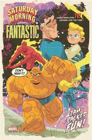 [Fantastic Four (series 7) No. 33 (Cover B - Sean Galloway Saturday Morning Variant)]