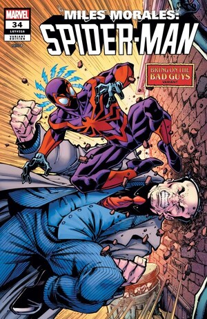 [Miles Morales: Spider-Man (series 2) No. 34 (Cover C - Todd Nauck Bring on the Bad Guys Variant)]