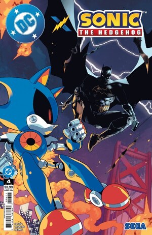 [DC x Sonic the Hedgehog 4 (Cover A - Pablo M. Collar)]