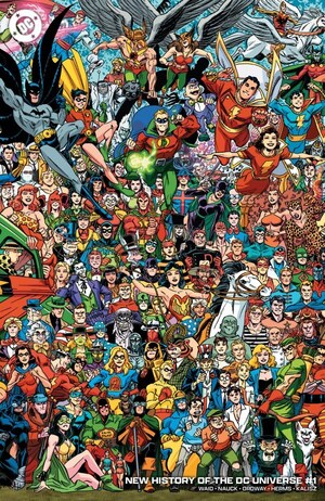 [New History of the DC Universe 1 (Cover D - Scott Koblish Legacy Wraparound)]