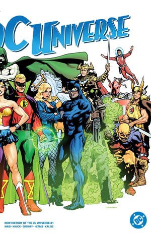 [New History of the DC Universe 1 (Cover E - Ryan Sook Wraparound Foil)]