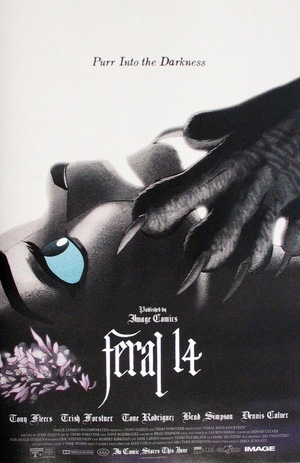 [Feral #14 (Cover B - Trish Forstner & Tony Fleecs Movie Poster Homage)]
