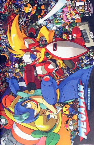 [Mega Man - Timelines #1 (Cover D - Andrew Dickman Wraparound Incentive)]
