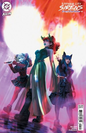 [Gotham City Sirens - Unfit for Orbit 1 (Cover B - Noobovich)]