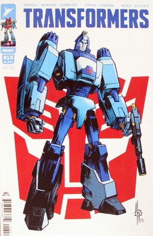 [Transformers (series 4) #18 (2nd printing, Cover B - Jason Howard Autobot Variant)]