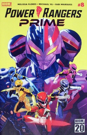 [Power Rangers Prime #8 (Cover A - Dan Mora)]