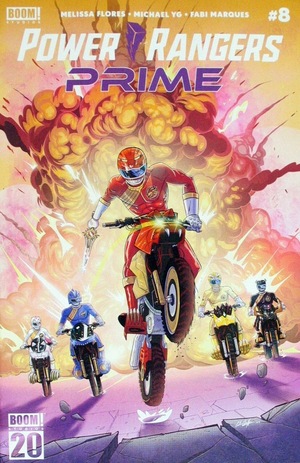 [Power Rangers Prime #8 (Cover B - Colm Griffin)]