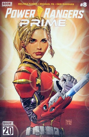 [Power Rangers Prime #8 (Cover C - Dan Panosian 20th Anniversary Variant)]