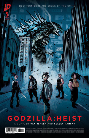 [Godzilla: Heist #5 (Cover B - Pablo Tunica Movie Poster Variant)]