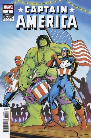 [Captain America (series 11) No. 1 (Cover E - Luciano Vecchio 250th Homage)]