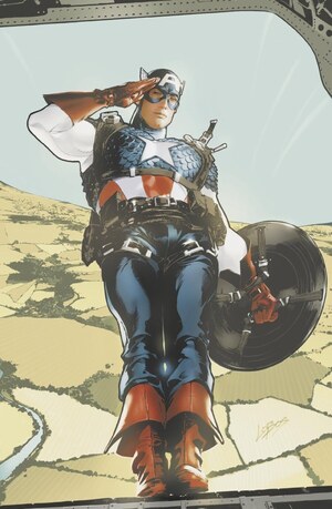 [Captain America (series 11) No. 1 (Cover J - Pablo Villalobos Full Art Incentive)]