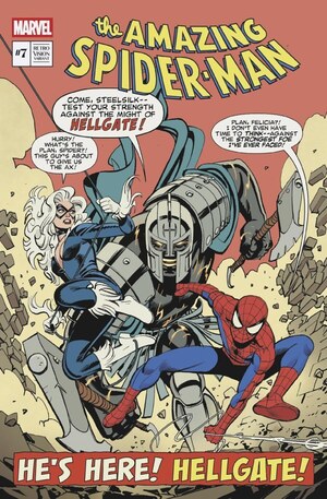 [Amazing Spider-Man (series 7) No. 7 (Cover C - Leonardo Romero Retro Vision Variant)]
