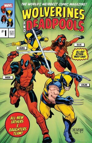 [Wolverines & Deadpools No. 1 (Cover B - Andrea Di Vito Retro Vision Variant)]