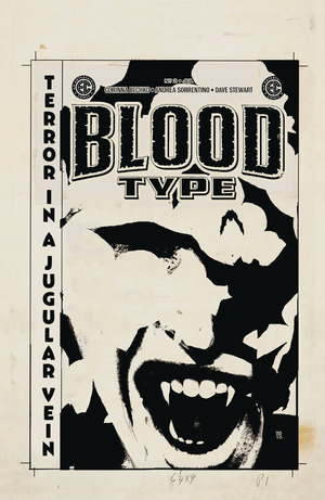 [EC Archives: Blood Type #2 (Cover D - Andrea Sorrentino B&W Artist Edition Incentive)]