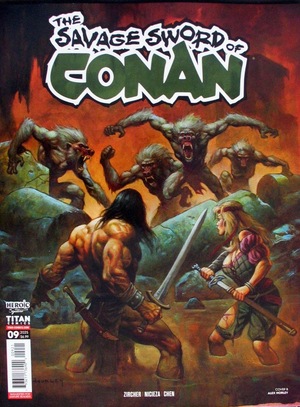 [Savage Sword of Conan (series 3) #9 (Cover B - Alex Horley)]