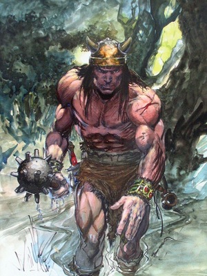 [Savage Sword of Conan (series 3) #9 (Cover C - Neal Adams Full Art)]