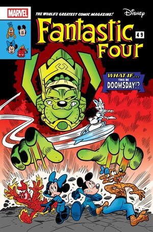[Fantastic Four (series  8) No. 1 (Cover C - Lorenzo Pastrovicchio Disney What If...? Variant)]