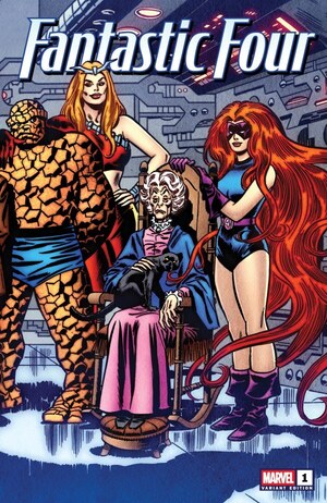 [Fantastic Four (series  8) No. 1 (Cover J - John Buscema Remastered Wraparound Incentive)]