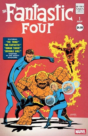 [Fantastic Four (series  8) No. 1 (Cover N - Leonardo Romero Retrovision Variant)]