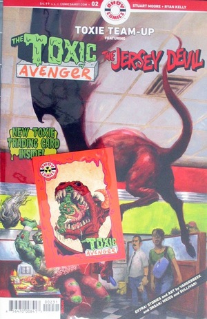 [Toxie Team-Up #2 (Cover C - Fred Harper Exclusive Trading Card Variant w/ polybagged card)]