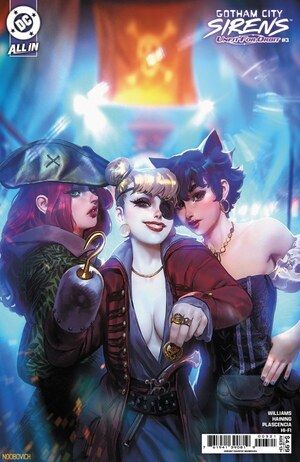 [Gotham City Sirens - Unfit for Orbit 3 (Cover B - Noobovich)]