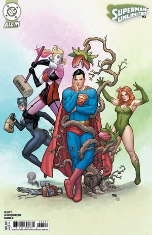 [Superman Unlimited 3 (Cover E - Frank Cho Gotham City Sirens Variant)]