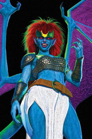 [Gargoyles - Demona #1 (Cover W - Mark Speasr Black Full Art Incentive)]
