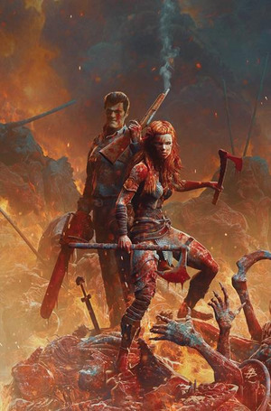 [Red Sonja vs. the Army of Dead #3 (Cover J - Bjorn Barends Full Art Incentive)]