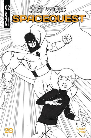 [Space Ghost / Jonny Quest: Space Quest #2 (Cover L - Mark Bagley Line Art Incentive)]