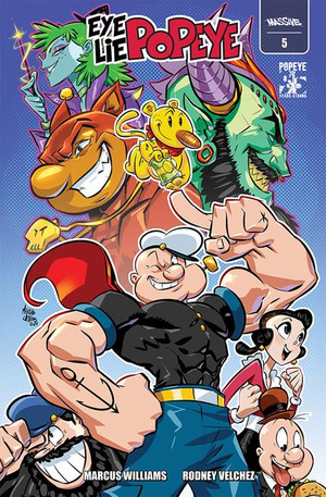 [Eye Lie Popeye #5 (Cover B - Marcus Williams)]