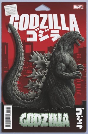 [Godzilla Destroys the Marvel Universe No. 1 (Cover D - John Tyler Christopher Action Figure Variant)]