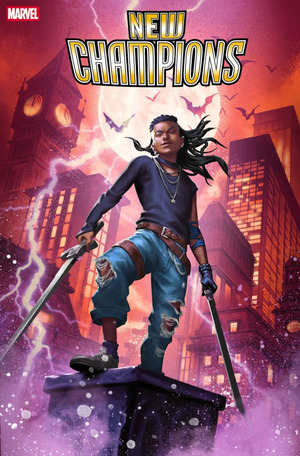 [New Champions No. 7 (Cover C - Mateus Manhanini Nightdrifter First Appearance Variant)]