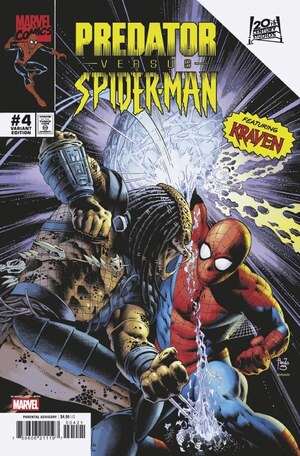 [Predator vs. Spider-Man No. 4 (Cover B - Paulo Siqueira)]