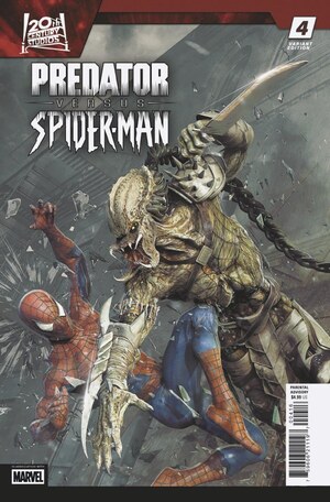 [Predator vs. Spider-Man No. 4 (Cover J - Bjorn Barends Incentive)]
