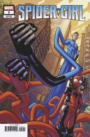 [Spider-Girl (series 3) No. 2 (Cover B - Javier Garron Funhouse Mirror Variant)]
