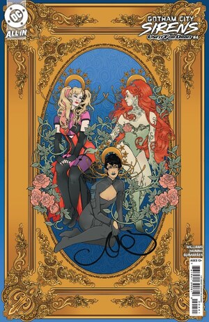 [Gotham City Sirens - Unfit for Orbit 4 (Cover E - Helen Mask Incentive)]