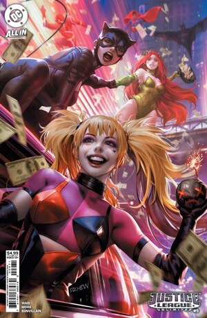 [Justice League Unlimited (series 2) 9 (Cover E - Derrick Chew Gotham City Sirens Variant)]