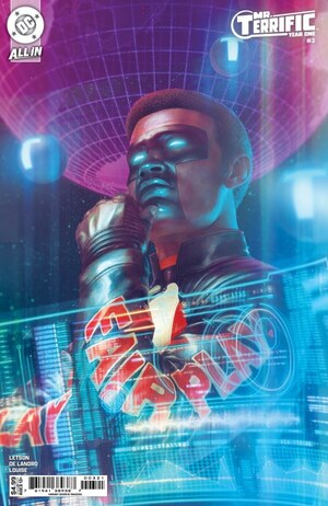 [Mr. Terrific: Year One 3 (Cover B - Rahzzah)]