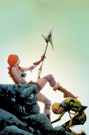 [Red Sonja Attacks Mars #4 (Cover L - Jae Lee Full Art Incentive)]
