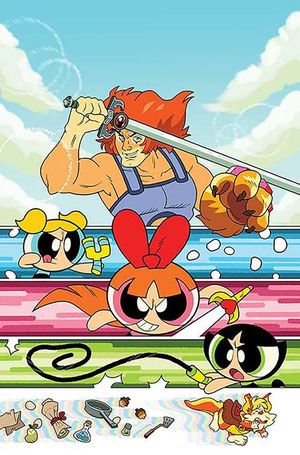 [Thundercats / Powerpuff Girls #1 (Cover K - Coleman Engle Full Art Incentive)]